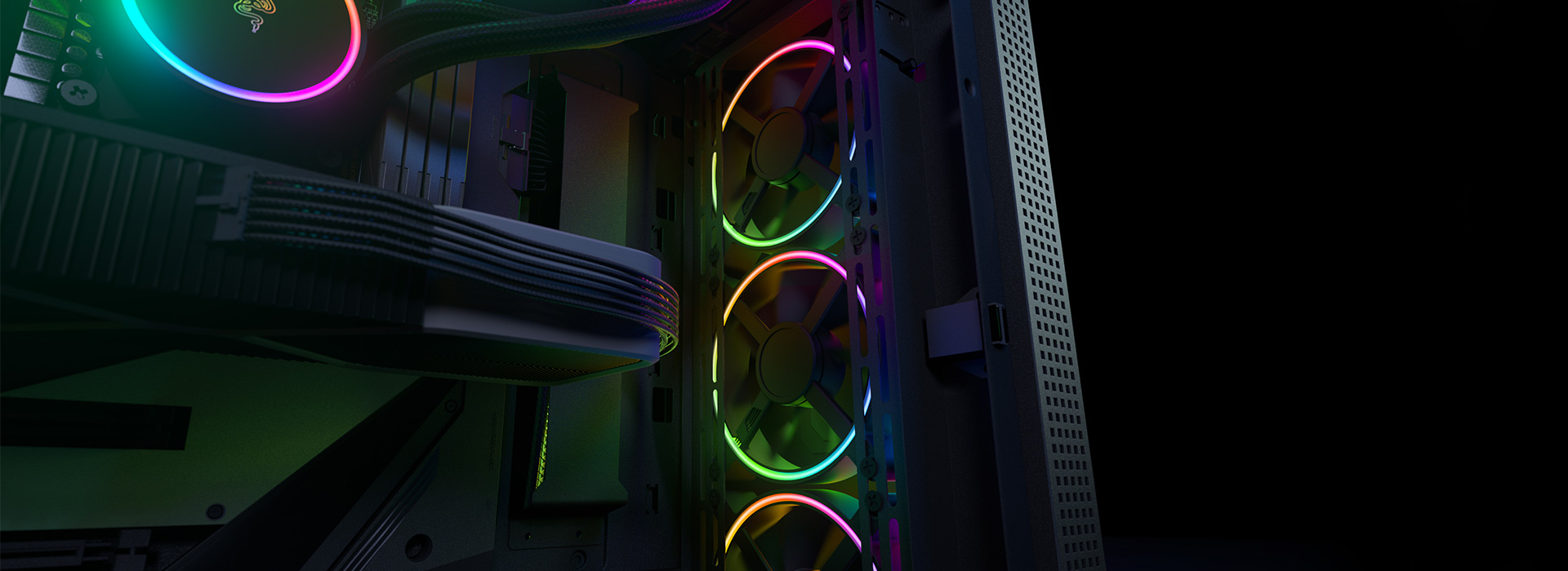 Razer Kunai Chroma - RGB 120MM LED PWM 1FAN/3FAN|Razer Razer Kunai Chroma - RGB 120MM LED PWM 1FAN/3FAN|Razer